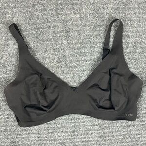 Skims Naked Plunge Bra Onyx Wireless XL